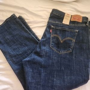 Womens Levi's classic straight plus size jeans NWT